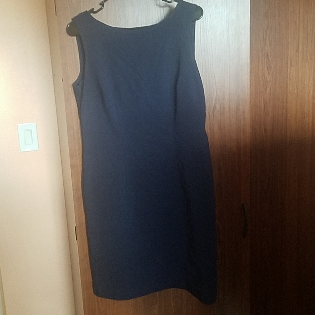 Navy Blue Basic Dress